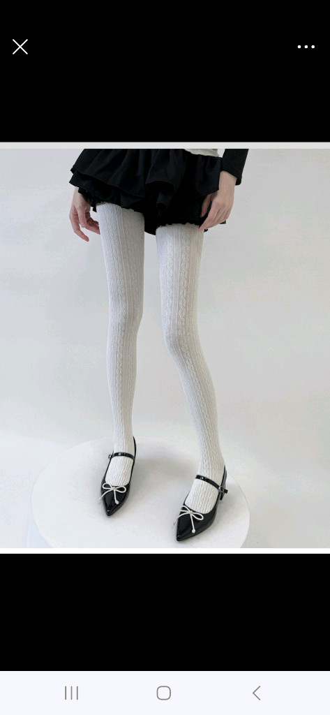 니트 스타킹(새상품) 이미지