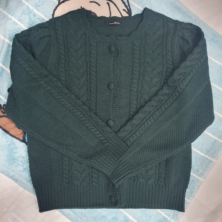 로엠 니트 가디건 여성용 프리사이즈--4