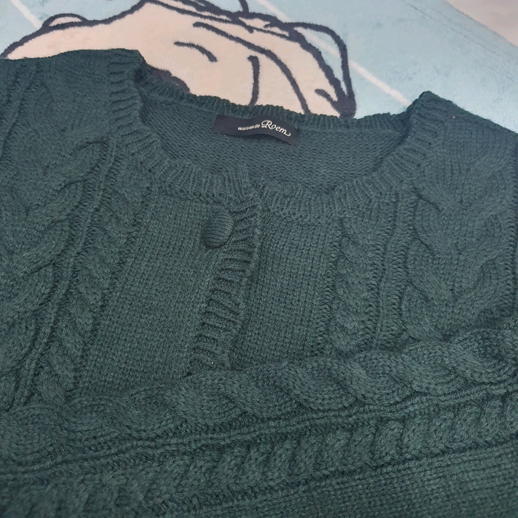 로엠 니트 가디건 여성용 프리사이즈--6