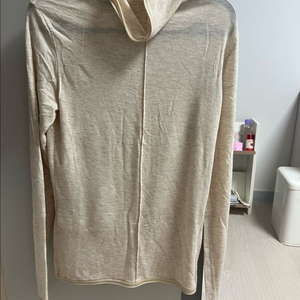 타임 목폴라 니트티셔츠