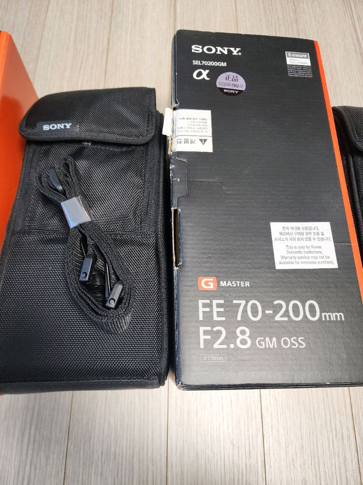 소니 카메라, 렌즈들 빈박스, 렌즈 파우치 판매합니다--8
