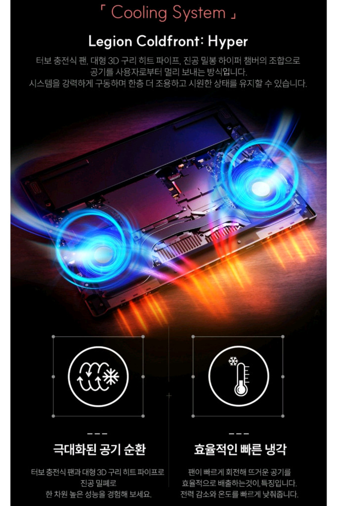 미개봉 레노버 Legion 5 Eclipse Black 라이젠7 rtx5070 OLED 게이밍 노트북--6