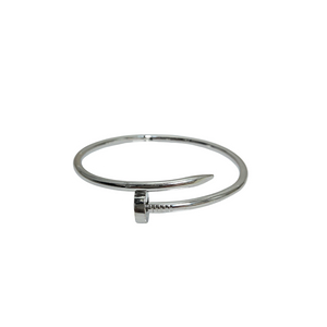 18k남성팔찌,화이트골드,뱅글팔찌,못팔찌