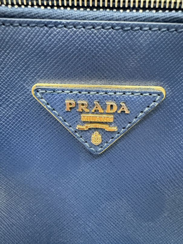 정품 프라다 PRADA 사피아노 라지 토트백 및 숄더백 가방--1