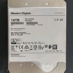16TB HDD WD (HC550)