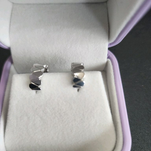 골든듀 듀이터널스2 화골 귀걸이 화이트골드