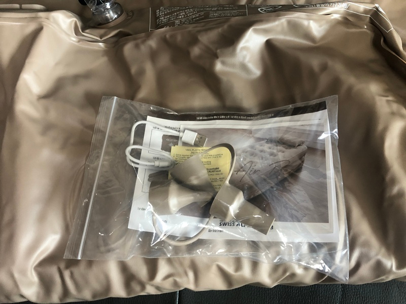 스위스알파인클럽 트윈 에어베드 싱글2개--7