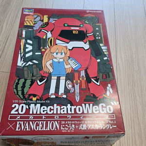 하세가와 메카트로위고와 에반게리온 콜라보 2호기 프라모델