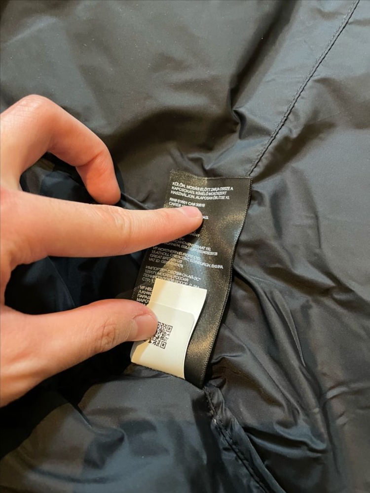 [시착 1회] 노스페이스 1996 레트로 눕시 패딩 블랙 L--3