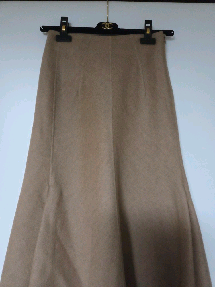 정가 69만 5천원! 랑방컬렉션 LANVIN COLLECTION 21 플레어 헴 스커트 (44) 무료 배송--3