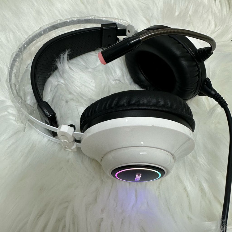 [당일출발]앱코해커 N550 화이트 게이밍 유선 헤드셋--1