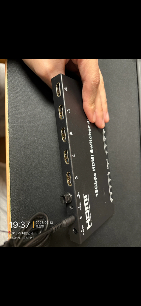 4:1 4k HDMI 셀렉터 테라베이 sw41--2
