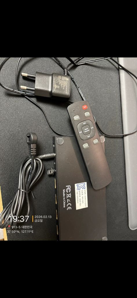 4:1 4k HDMI 셀렉터 테라베이 sw41--4