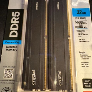 Crucial Pro DDR5 32GB 메모리