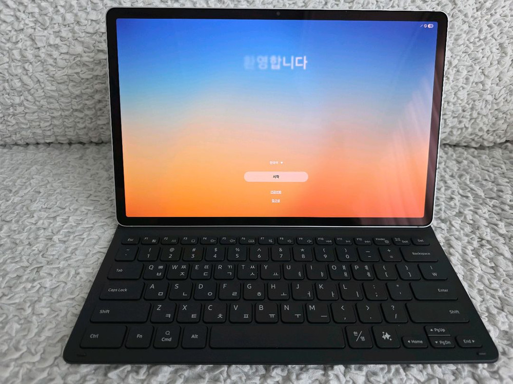 [풀박스] 갤럭시 탭 S10+ 5G 512GB (S급) + 정품 키보드 케이스 팝--7