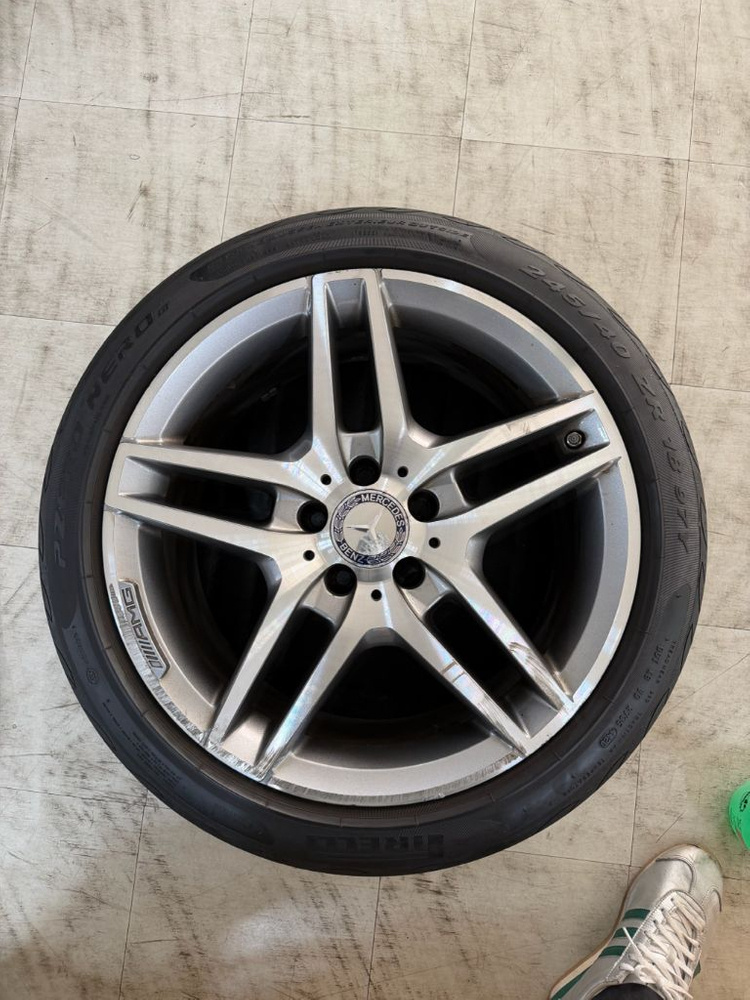 18인치 amg 휠 세트 4개 벤츠 w212 팝니다--1