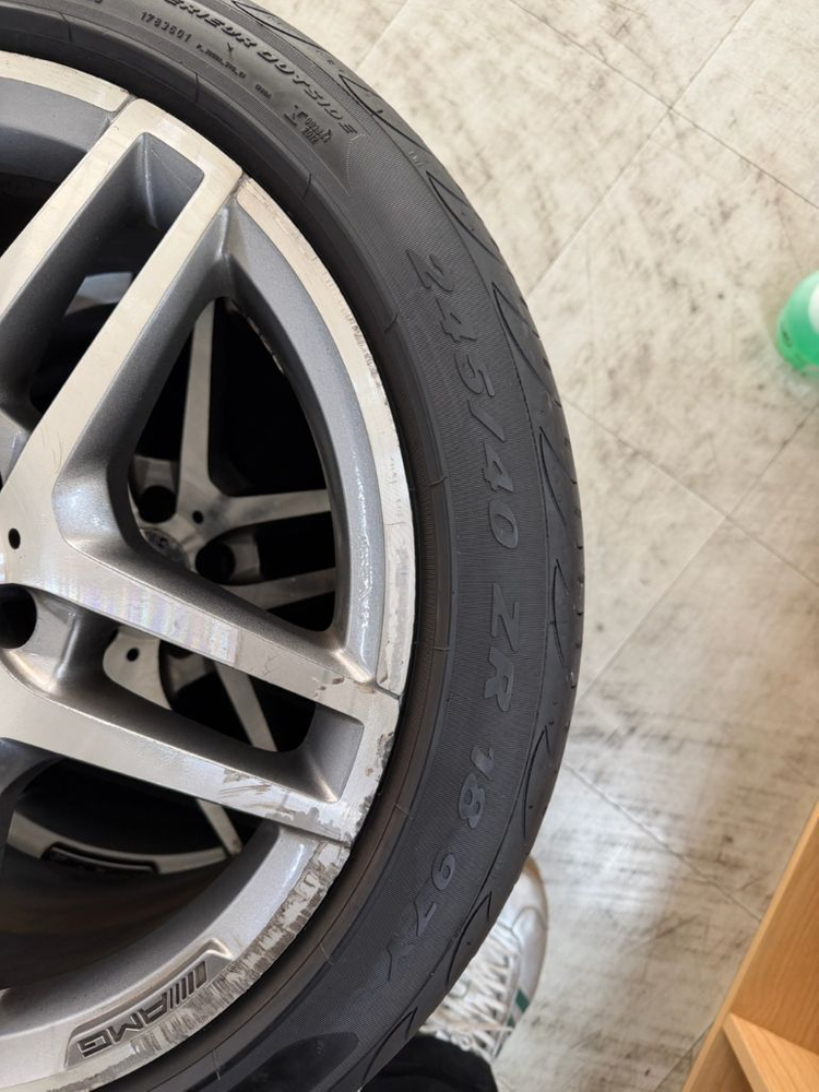 18인치 amg 휠 세트 4개 벤츠 w212 팝니다--7