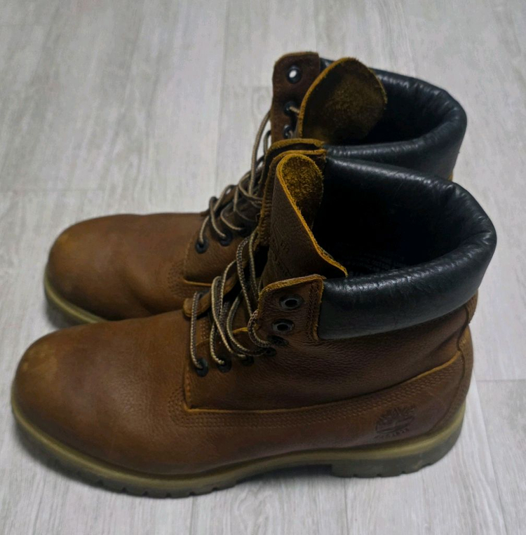 팀버랜드 6인치 워터프루프 45주년 브라운 부츠(280~285)--0