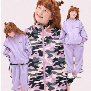 히로 퍼플 카모 윈드 상하세트 150/140