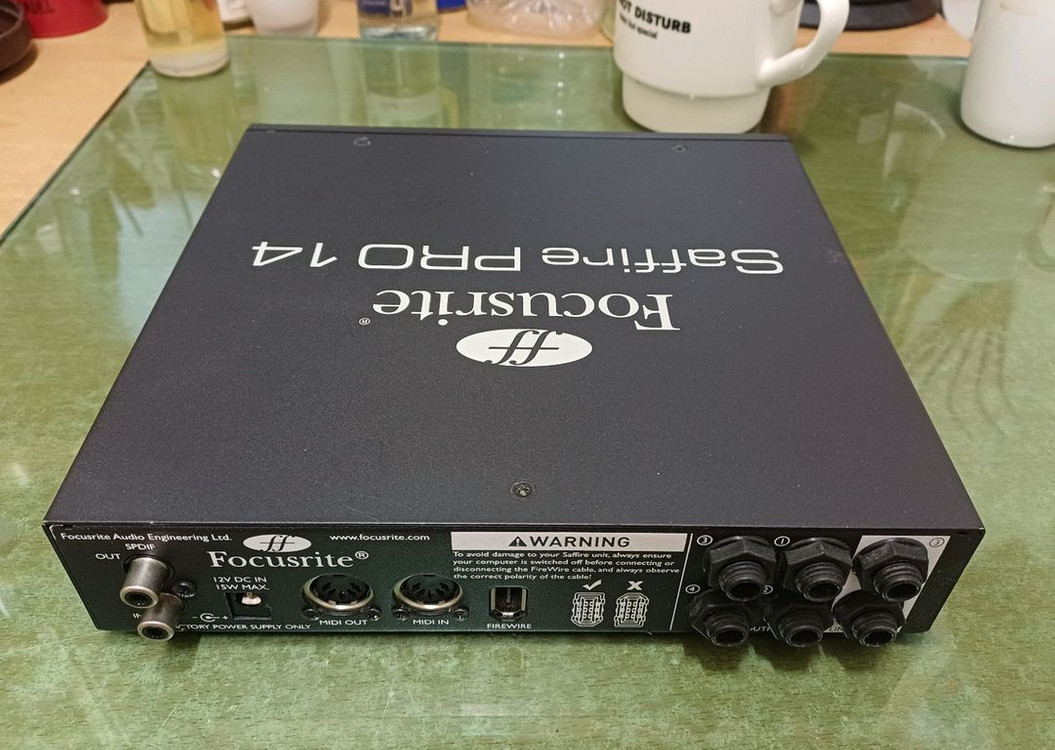 Focusrite Saffire Pro 14 이미지