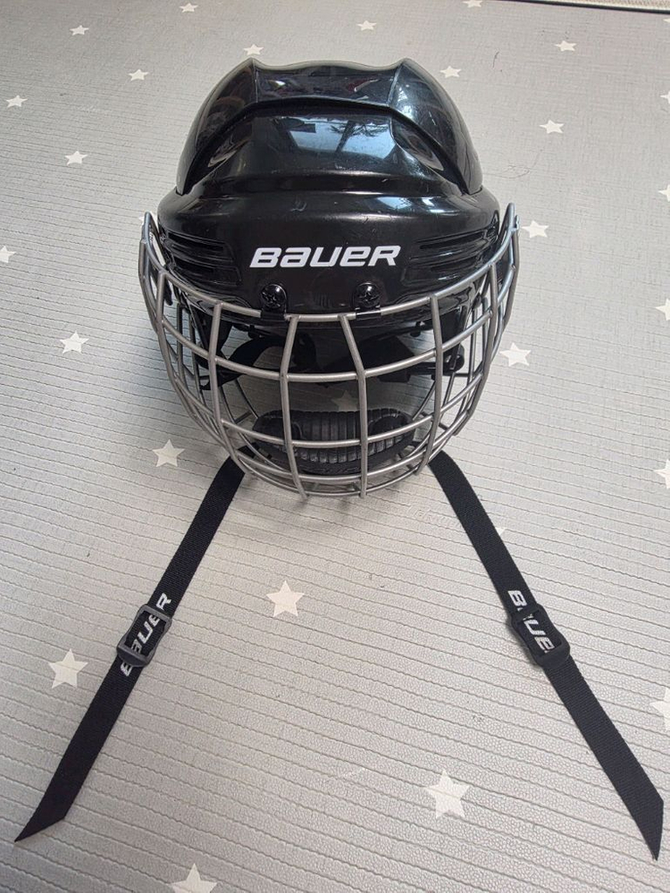 아이스하키 바우어 헬멧 FM2100 m사이즈(철망 케이지 가능)--1