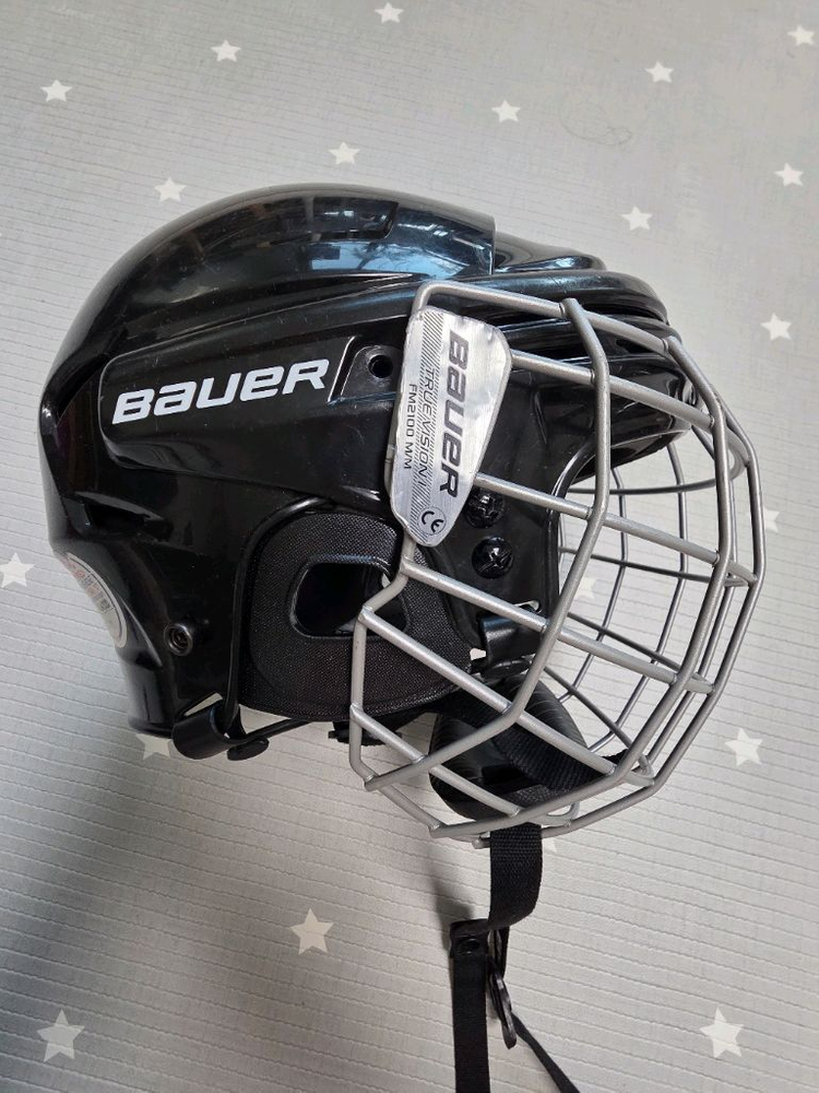 아이스하키 바우어 헬멧 FM2100 m사이즈(철망 케이지 가능)--2