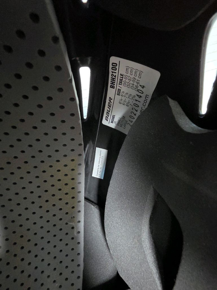 아이스하키 바우어 헬멧 FM2100 m사이즈(철망 케이지 가능)--4