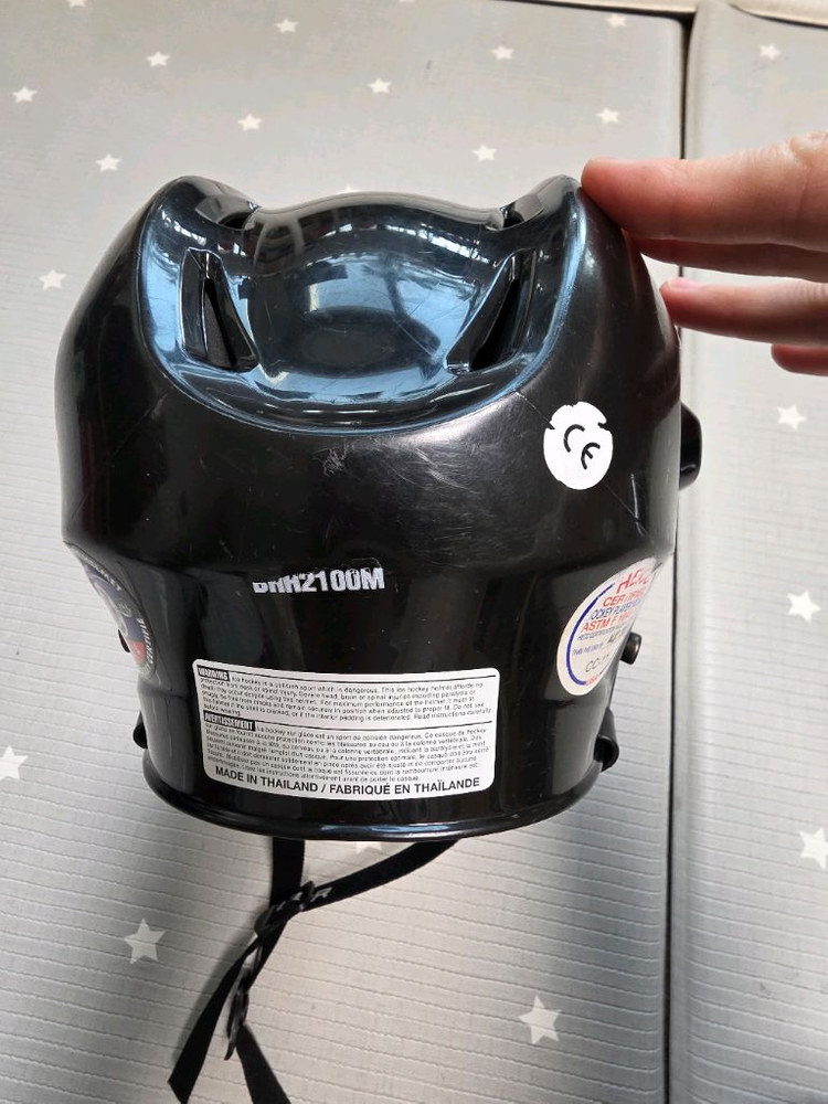 아이스하키 바우어 헬멧 FM2100 m사이즈(철망 케이지 가능)--5