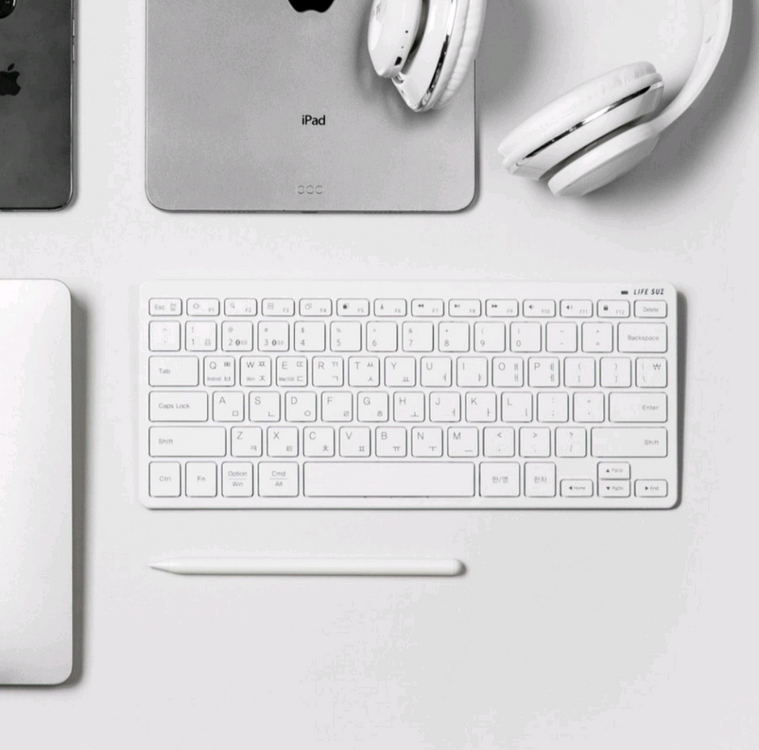 라이프썸 미니 블루투스 저소음 키보드--2