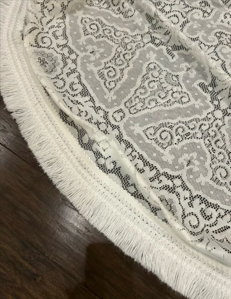 레이스 원형 테이블 식탁보(22) 이미지