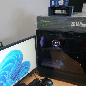게이밍 pc 본체 i9-13900K Rtx5070Ti 32g 1.5TB