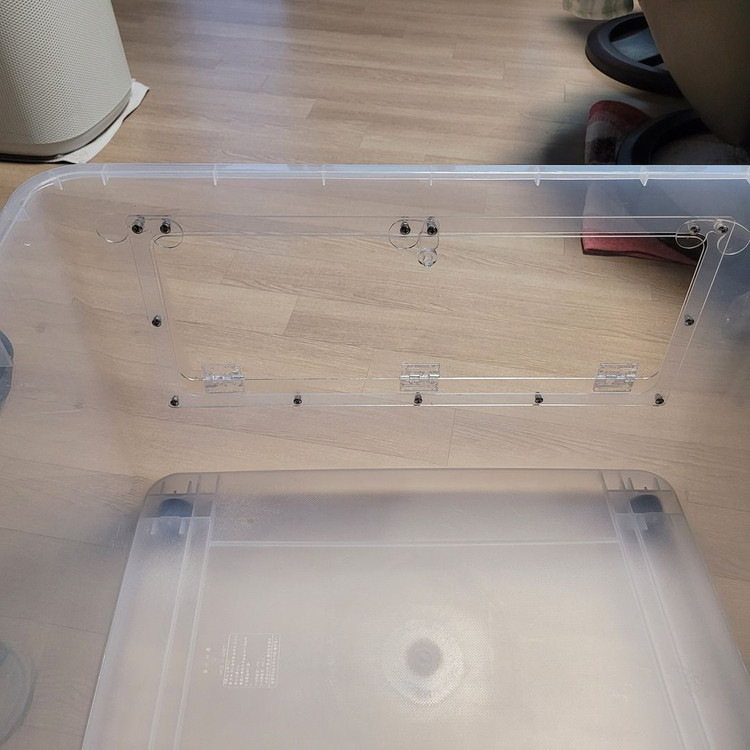 원주) 3만원 햄스터집 케이스 리빙120L--3