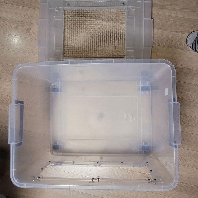 원주) 3만원 햄스터집 케이스 리빙120L--1