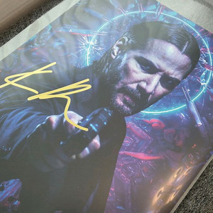 BECKETT 키아누 리브스 친필 싸인