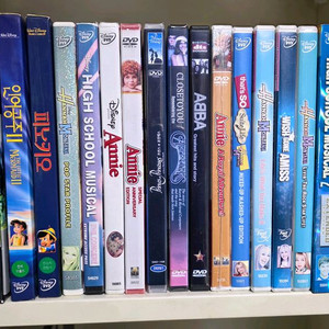 디즈니 어린이용 정품 DVD 등 약 45장