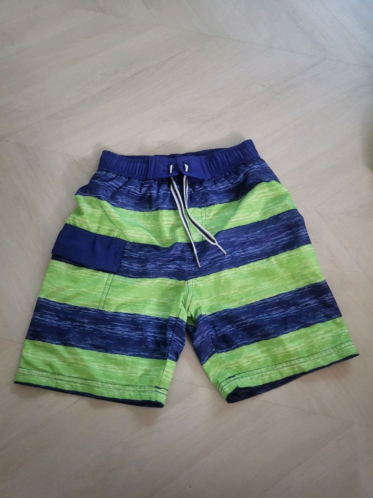 [4종] 4~7세 남아 스노클링 마스크, 구명조끼, 남아수영복,수영모자 이미지