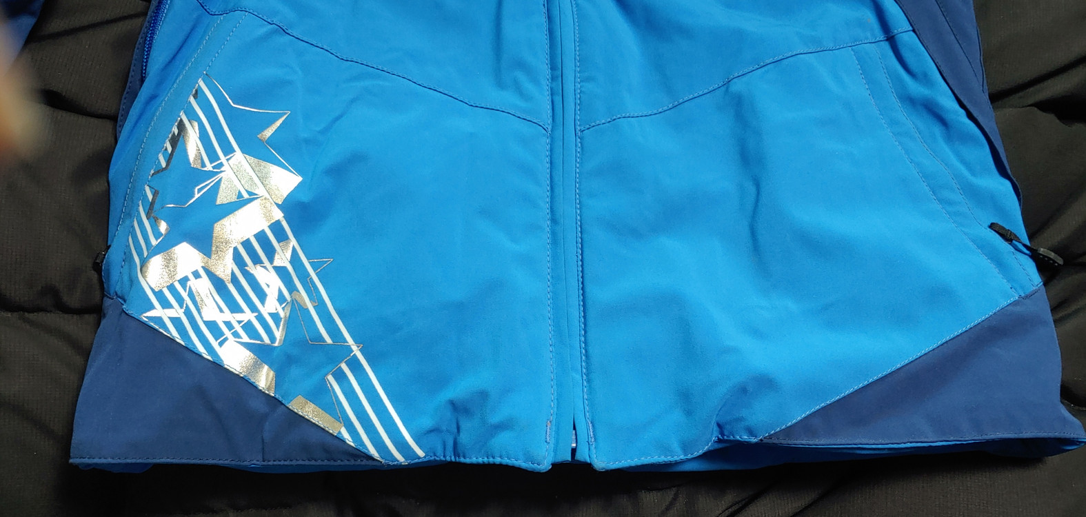 스파이더 US 스키팀 상의 주니어 140--4