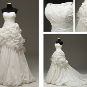 탑라인왕큐빅 레이어드 드레스