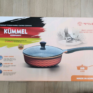 [새상품] 쿠멜 K-Noble 28cm 소테팬