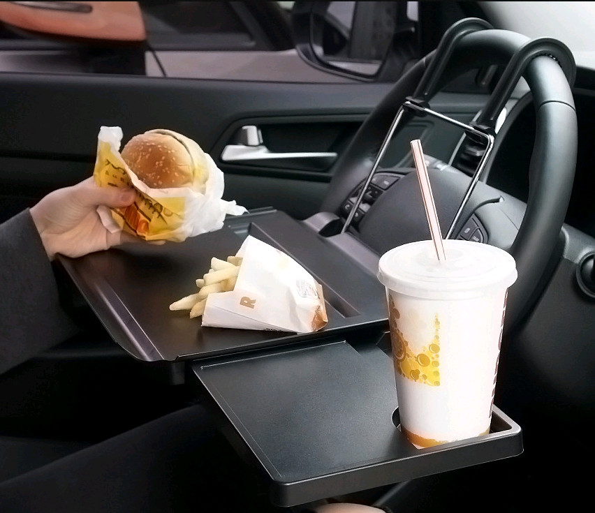 자동차 차량용 테이블 2개 차박용품 이미지