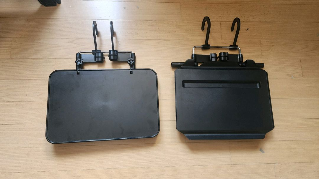 자동차 차량용 테이블 2개 차박용품 이미지