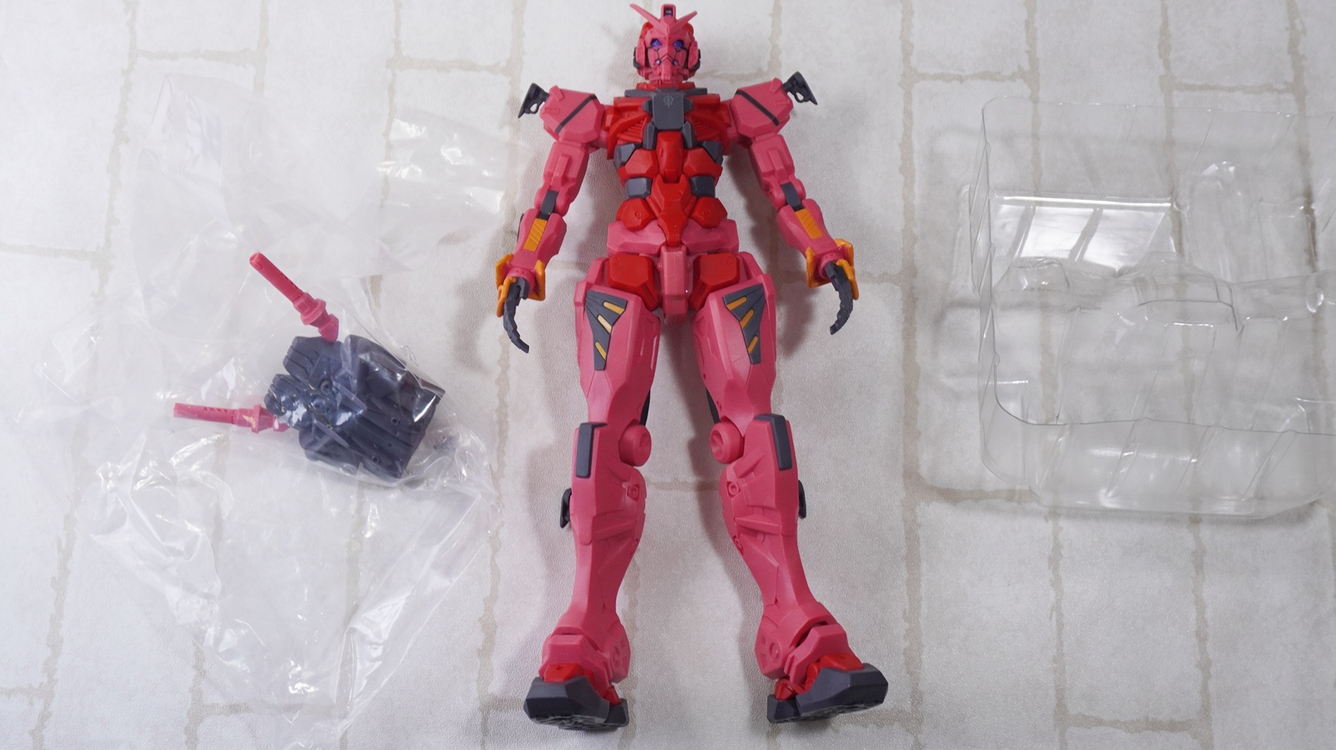 한계돌파 개봉품 붉은 건담 하얀 건담 일괄--2