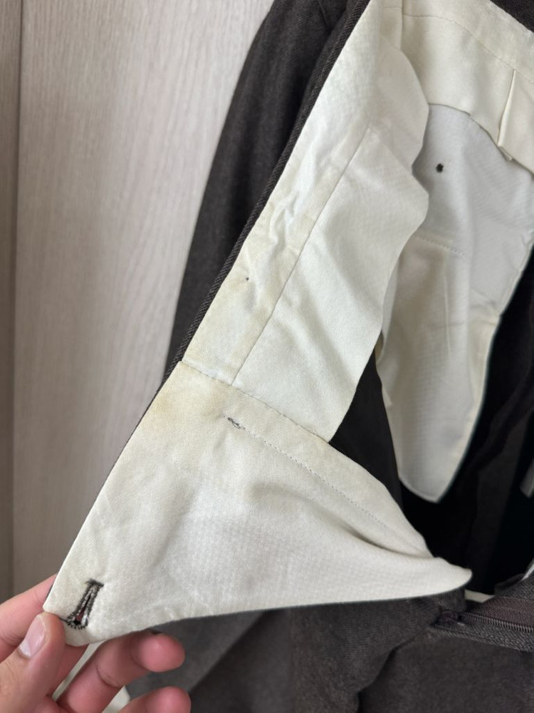 유나이티드 애로우즈 소버린하우스 브라운 플란넬 수트 52--6