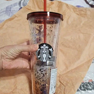 새상품S급]스타벅스 오텀 디즈니 조이풀 콜드컵 710ml