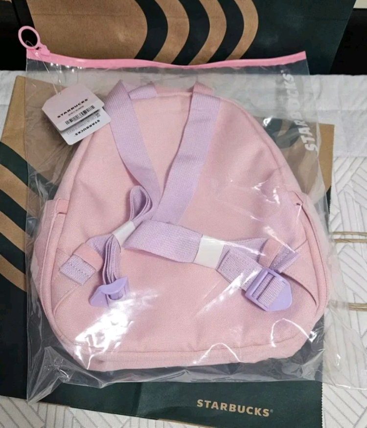미개봉&한정판]스타벅스 굿포유 미니 백팩 가방/ 정가판매--2