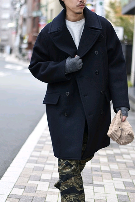 [3] (택, 단추O) Blurhms 2024AW 피코트--2