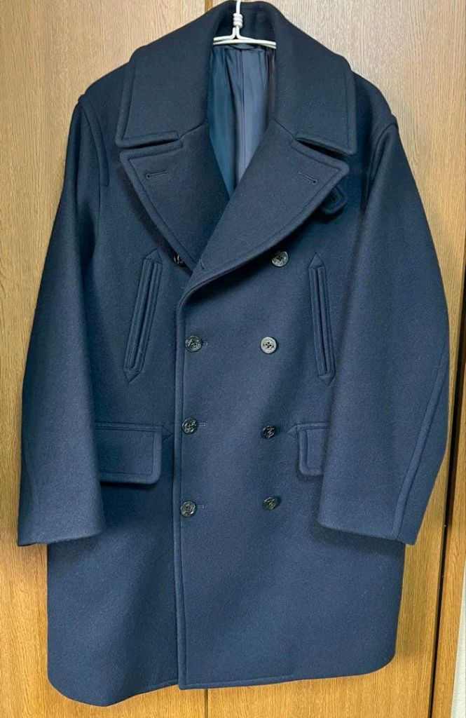 [3] (택, 단추O) Blurhms 2024AW 피코트--6