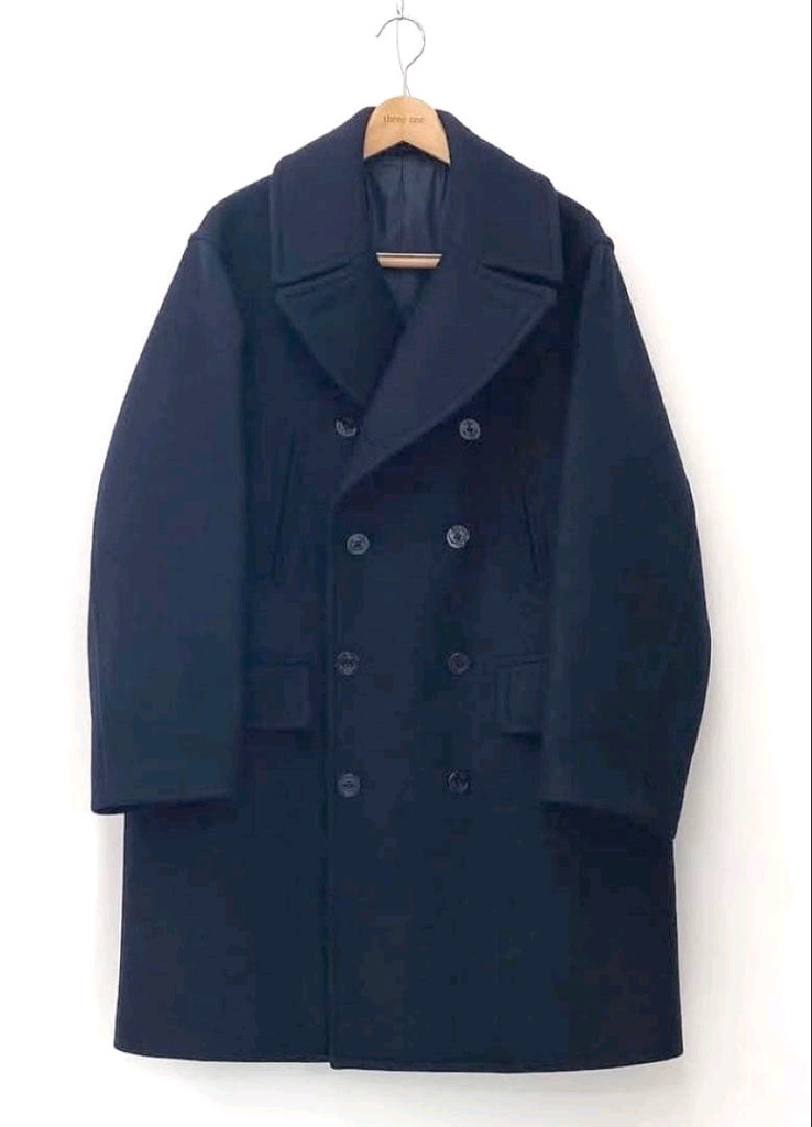 [3] (택, 단추O) Blurhms 2024AW 피코트--8