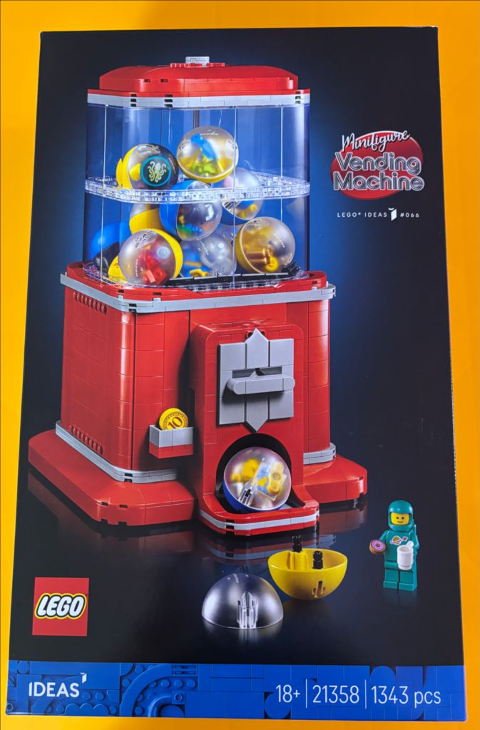 레고 아이디어 미니피겨 자판기 21358--2