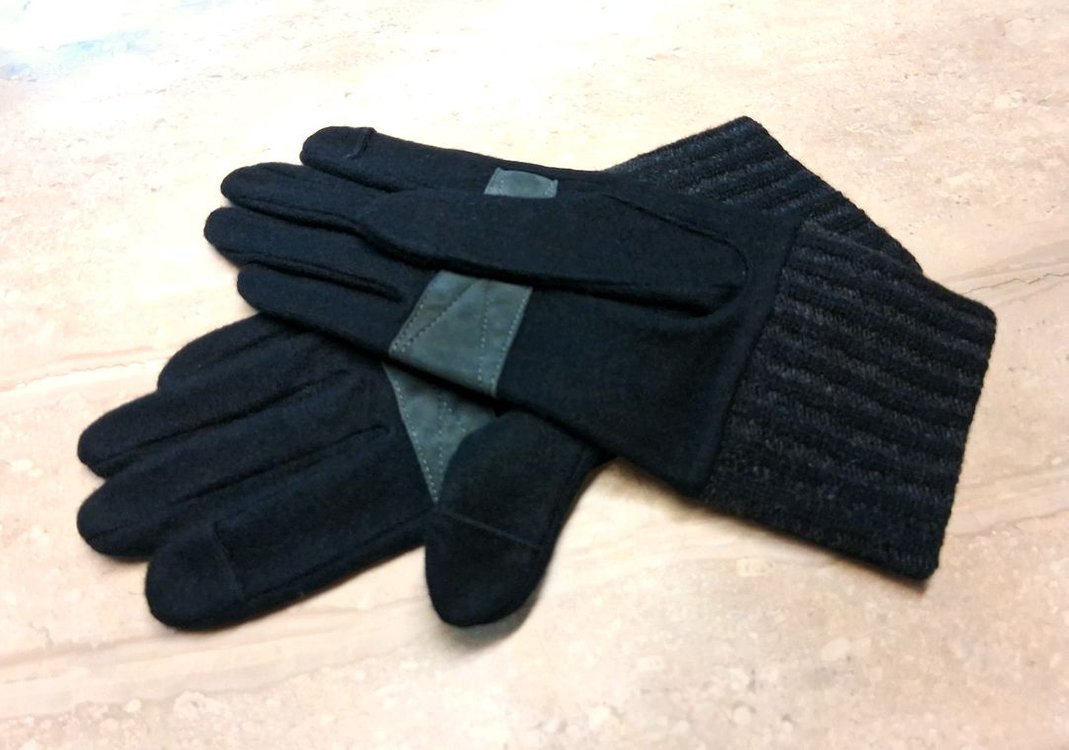 비비안웨스트우드 남성용 아웃핑거 콤비 장갑 (새상품)--4